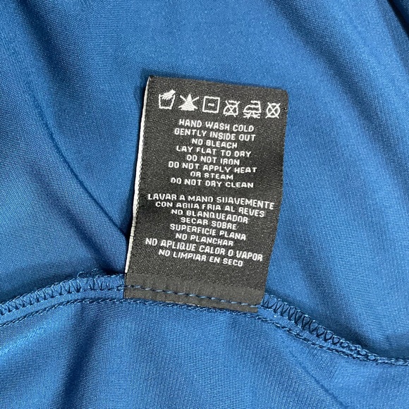 NWT Morgan & Co. Sequin A-Line Gown in Peacock Blue - Picture 15 of 15